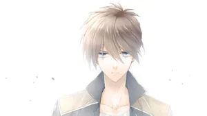 Heero Yuy In An Intense Action Pose Wallpaper