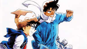 Heiji Hattori, High School Detective In Action Wallpaper