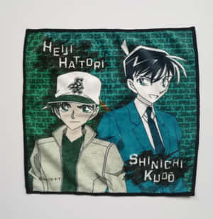 Heiji Hattori Intense Deduction Scene Wallpaper