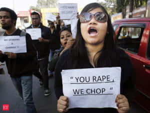 Heinous Crime Protest Wallpaper