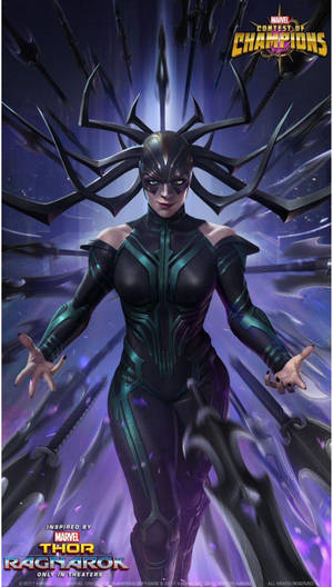 Hela, Commander Of The Legions Wallpaper