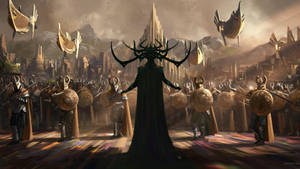 Hela, The Death Queen Wallpaper