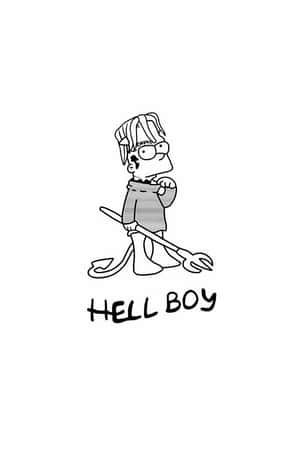 Hell Boy T-shirt By Sam Savage's Artist Shop Wallpaper