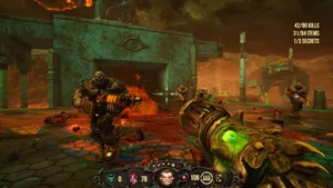 Hellbound In Chaotic Environment Wallpaper