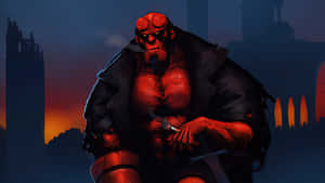 Hellboy_ Dusk_ Vigilance Wallpaper