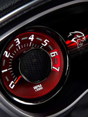 Hellcat Redeye Tachometer Wallpaper