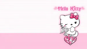Hello Kitty Aesthetic Diamond Wallpaper