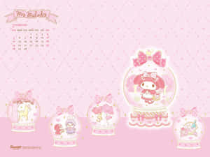 Hello Kitty Calendar Wallpaper Wallpaper