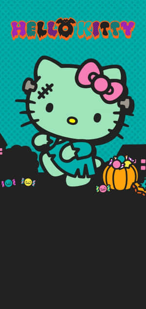 Hello Kitty Halloween Theme Wallpaper