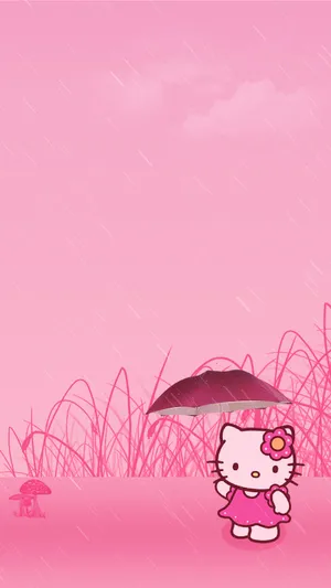 Hello Kitty Rainy Day Wallpaper Wallpaper
