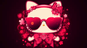 Hello Kitty Valentines Day Style Wallpaper