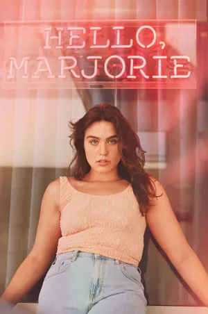 Hello Marjorie Signboard Neon Iphone Wallpaper