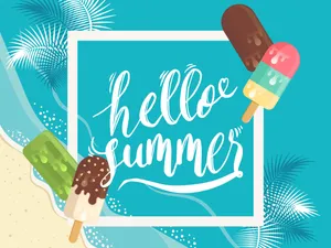 Hello Summer Desktop Wallpaper