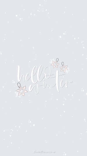 Hello Winter Wallpaper Wallpaper