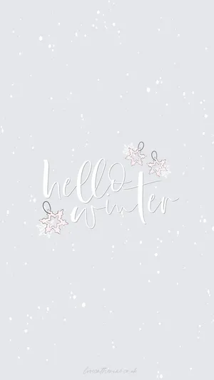 Hello Winter Wallpaper Wallpaper