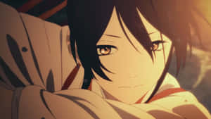 Hells Paradise Anime Character Glance Wallpaper