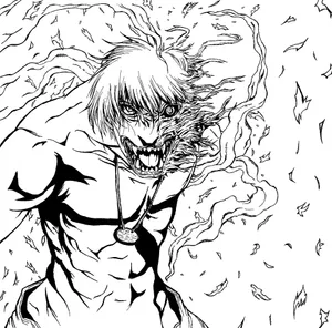 Hellsing The Captain Werewolf Transformation Wallpaper