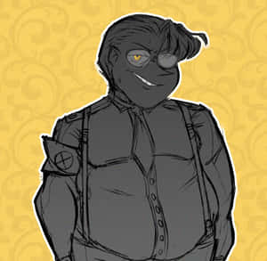 Hellsing The Major Sketch Wallpaper