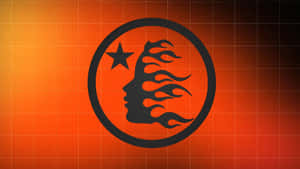 Hellstar Emblem Design Wallpaper