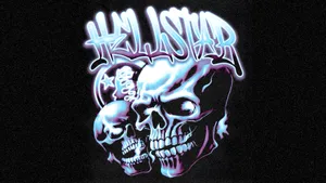 Hellstar Logo Design Wallpaper