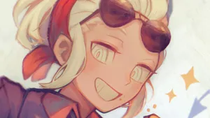 Helltaker Character Closeup Wallpaper