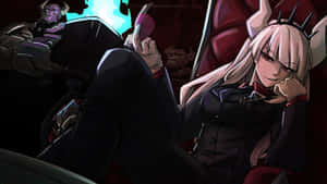 Helltaker Characters Relaxing Wallpaper