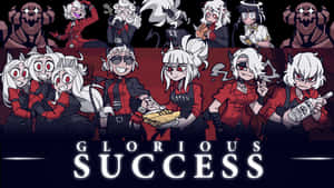 Helltaker Glorious Success Wallpaper