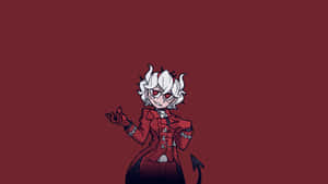 Helltaker Lucifer Character Wallpaper