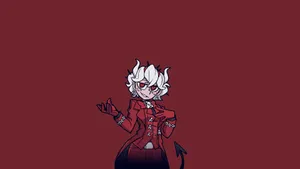 Helltaker Lucifer Character Wallpaper