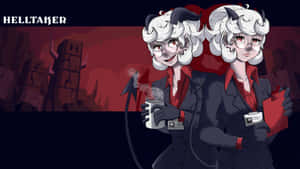 Helltaker Twin Demons Wallpaper