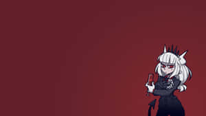Helltaker White Haired Demon Girl Wallpaper