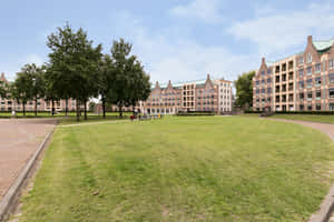 Helmond Parkwith Traditional Architecture Wallpaper