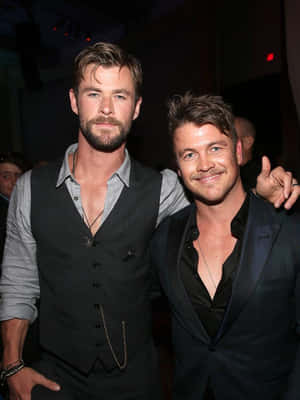 Hemsworth Brothers Event Photo Wallpaper