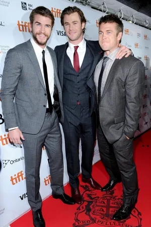 Hemsworth Brothersat Event Wallpaper