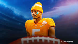 Hendon Hooker Tennessee Vols Quarterback Wallpaper