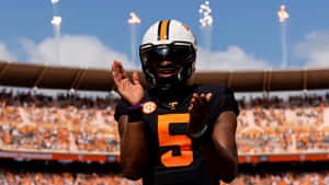 Hendon Hooker Tennessee Vols Quarterback Wallpaper