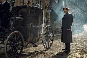 Henry Cavill In Enola Holmes Wallpaper