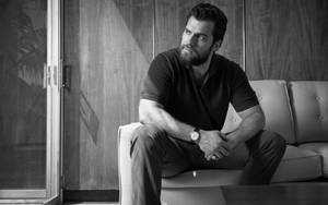 Henry Cavill Lounge Proshot Wallpaper