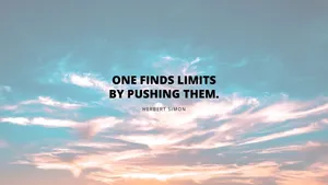 Herbert Simon's Motivational Aesthetic Desktop Wallpaper