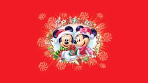 Here's To A Happy New Year With Mickey Mouse! Wallpaper