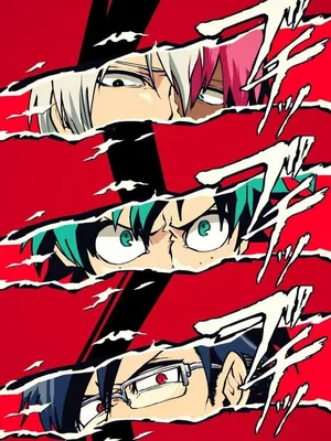 Heroes Battle Evil Forces In The Revolutionary Anime Series, My Hero Academia Wallpaper