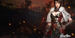 Heroes Clashing Swords In Blood Of Steel Battle Wallpaper