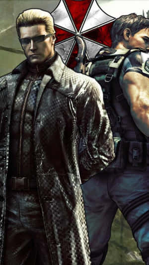 Heroes Of Resident Evil 5 Battle Against Evil Wallpaper