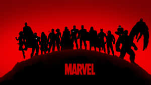 Heroes Of The Marvel Universe Join Forces Wallpaper