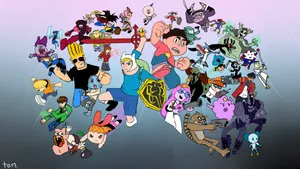 Heroic Cartoon Network Characters Wallpaper