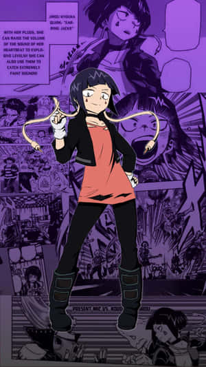 Heroine Kyoka Jiro From My Hero Academia Wallpaper