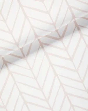 Herringbone Pattern Fabric Fold Wallpaper