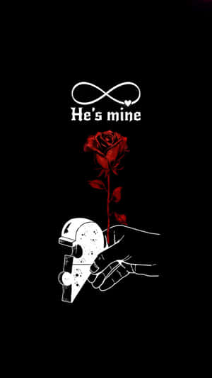 Hes Mine Love Symbol Wallpaper
