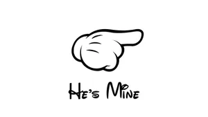 Hes Mine Relationship Quote Wallpaper