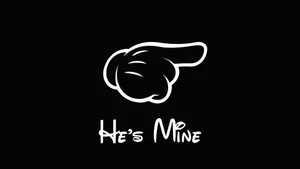 Hes Mine Relationship Quote Wallpaper